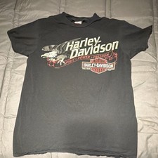 Harley-Davidson Oklahoma City World Men's Medium Black T-Shirt