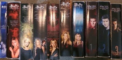 Buffy the Vampire Slayer Seasons 1-7 Complete Series + Angel 1-3 (DVD)