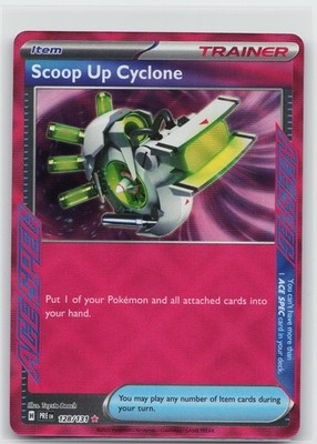 Scoop Up Cyclone Holo ACE SPEC Rare SV: Prismatic Evolutions 128/131 NM