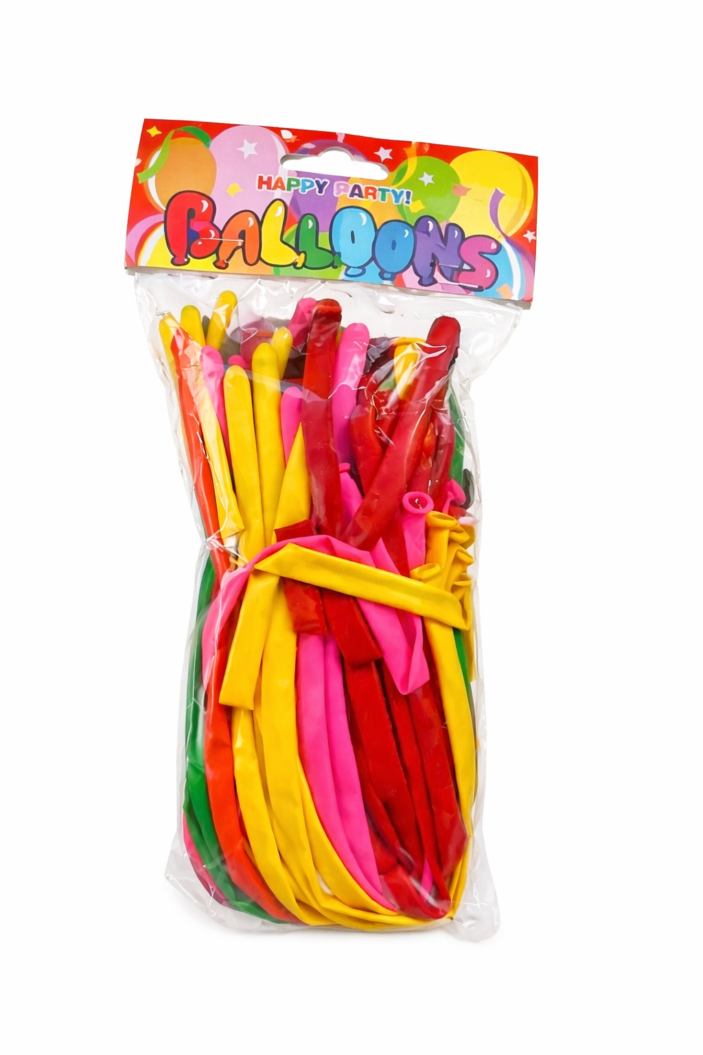 50 Modelling Balloons with Pump Assorted Colours Party Twisting Kit