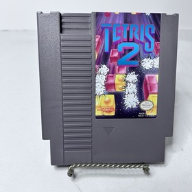 Tetris 2 NES Nintendo Entertainment System Complete W/ Manual Dust Case Game Box