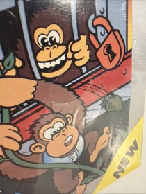 Donkey Kong Junior by Nintendo (Atari 7800, 1988) BRAND NEW SEALED! W/ Hang Tag