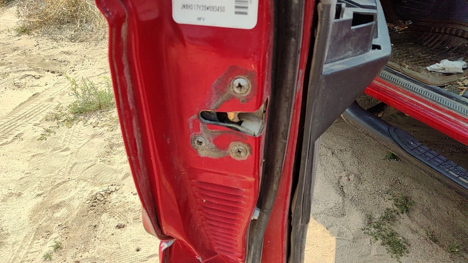 Nissan Pathfinder 1995 conductor pestillo puerta delantera izquierda con varillas/cables OEM Foto 4 de 4