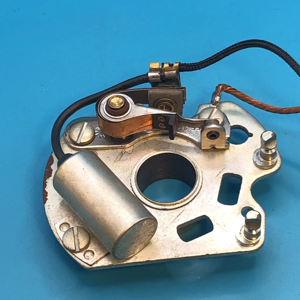 PLACA DE DISTRIBUCIÓN COMPLETA APTA PARA FORD V8 OBA-12151 FF-17A 1949-1953 HECHA EN EE. UU. Foto 3 de 4