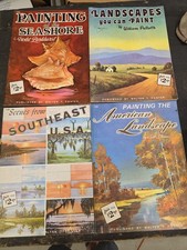 Lot of 4 Vintage How To Paint Draw Books Walter T Foster Art Instruction