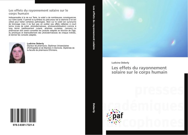Ludivine Deberly | Les Effets Du Rayonnement Solaire Sur Le Corps Humain | Buch-image
