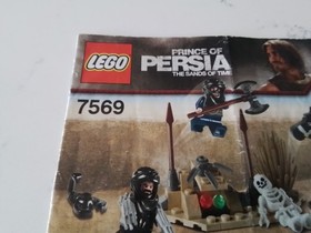Lego 7569 Desert Attack Instructions Only Prince of Persia 2010  Disney