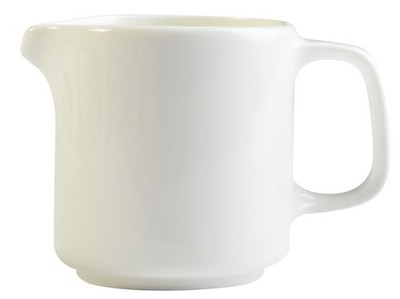 Milchkännchen weiß Porzellan Orion Keramik Sahnekännchen Milchkännchen 3 Größen wählbar