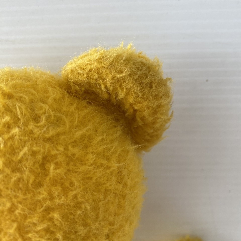 Vintage Joy Toys Teddy Bear Yellow Gold Made In Australia 1960's Soft