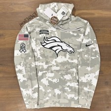 AUTHENTIC Nike Denver Broncos 2024 Salute to Service Hoodie Men's NFL Sideline
