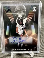 2021 Panini Black SAGE SURRATT Rookie Auto #’d /199 - Wake Forest RC SP LIONS