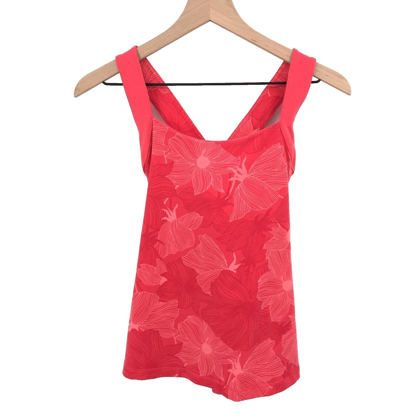 Lucy Floral Activewear Tops for Women