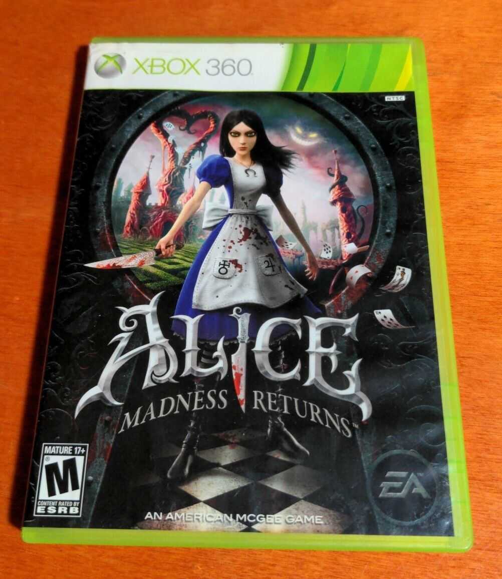 Alice madness retorna (xbox 360) usado xbox 360 jogar jogos para xbox360  jogo de vídeo famicom game console usado caixa de jogo - AliExpress