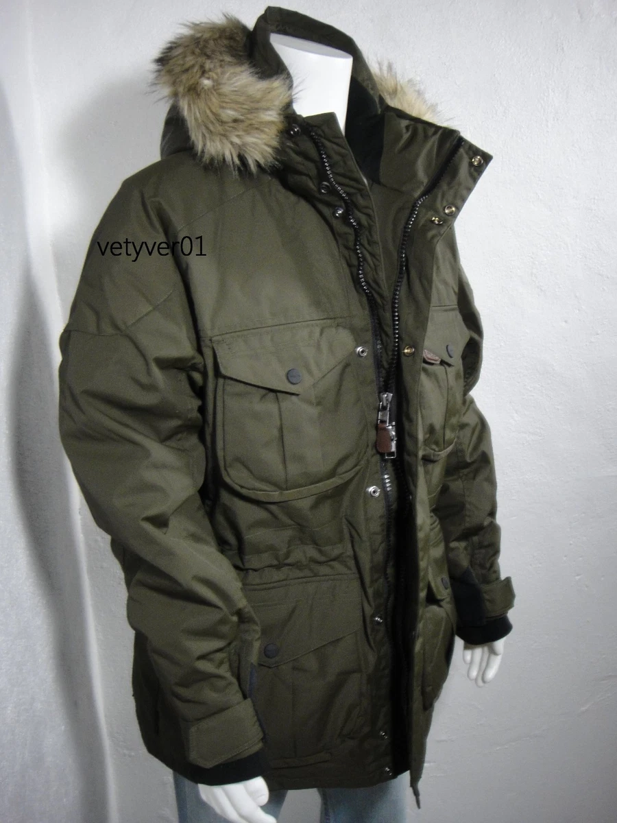 New Polo RALPH LAUREN RLX Ranger/Military Fur Trim Hooded Down Parka Green sz XL