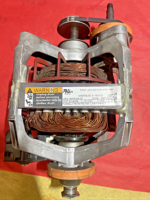 Used Whirlpool Dryer Drive Motor Whirlpool Factory Replacement PN # W10396034