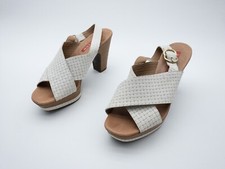 WEEKEND Donna Sandalo Calzatura Estiva Plateau Bianco Tg. 39 Eu Art 16942-10