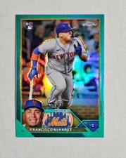 Francisco Alvarez 2023 Topps Chrome RC #203 Rookie AQUA REFRACTOR 095/199 z33