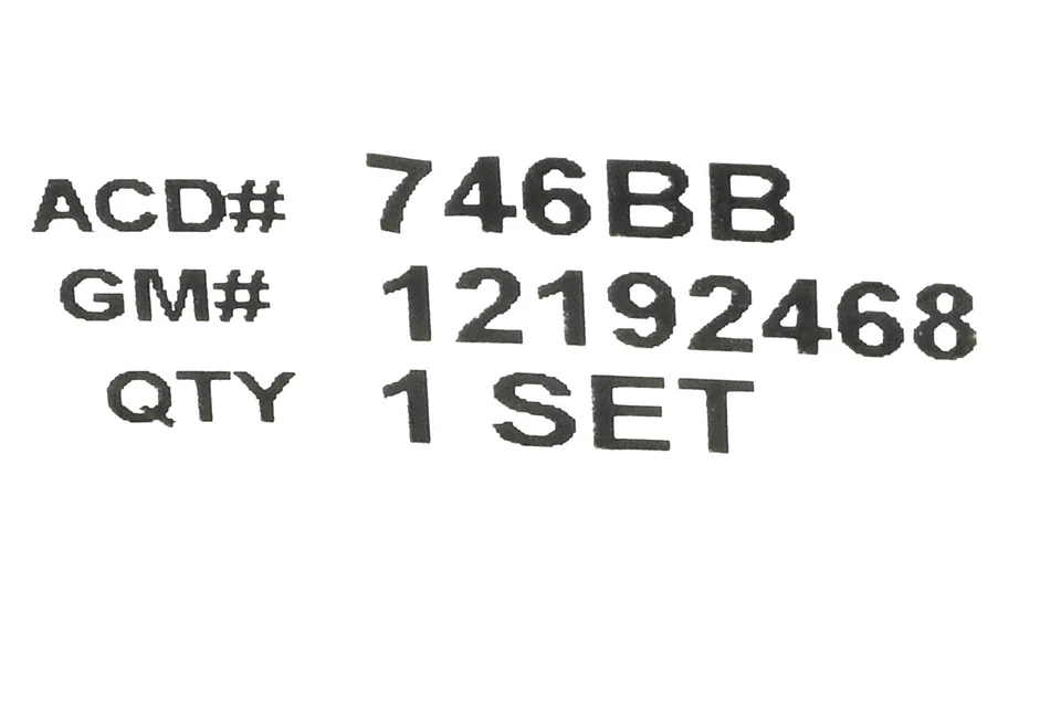 OEM NEW GM Ignition Spark Plug Wire Cable Set 99-08 Buick Chevrolet 12192468 - Image 4 of 4
