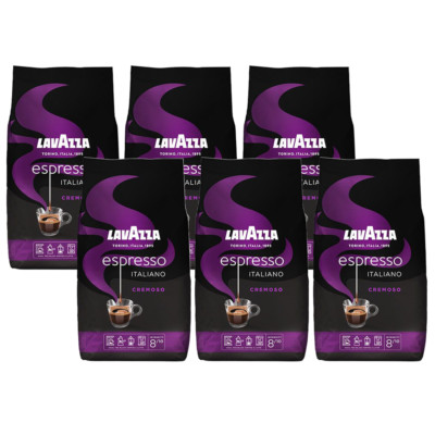 Lavazza Espresso cremoso, 1000g 6er Pack