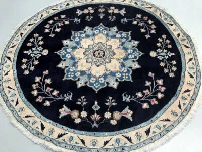 Rare Pure Wool Fl Design Handmade Persian Nain Round Rug Rugs Carpets Gumtree Australia Perth City Area 1231297171 Handmade Persian Nain Round Rug, Round Persian Rugs Australia