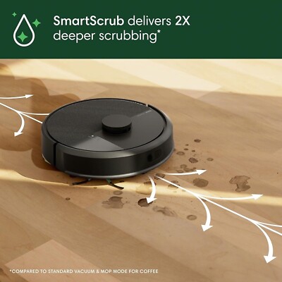 iRobot Roomba 105 Combo Vacuum & Mop + AutoEmpty Dock, LiDAR, Self
