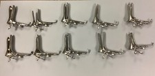 Lot of 10 Speculums Standard Size Stainless Steel
