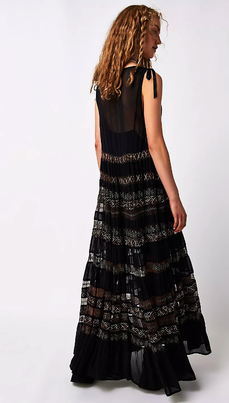 FREE PEOPLE Lacey Lady Maxi Dress X-SMALL RRP$298 | eBay UK