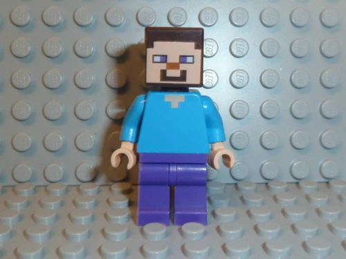 LEGO® Minecraft 1x Figur Steve 21116 21115 21118 21122 21127 21136 21128 K418
