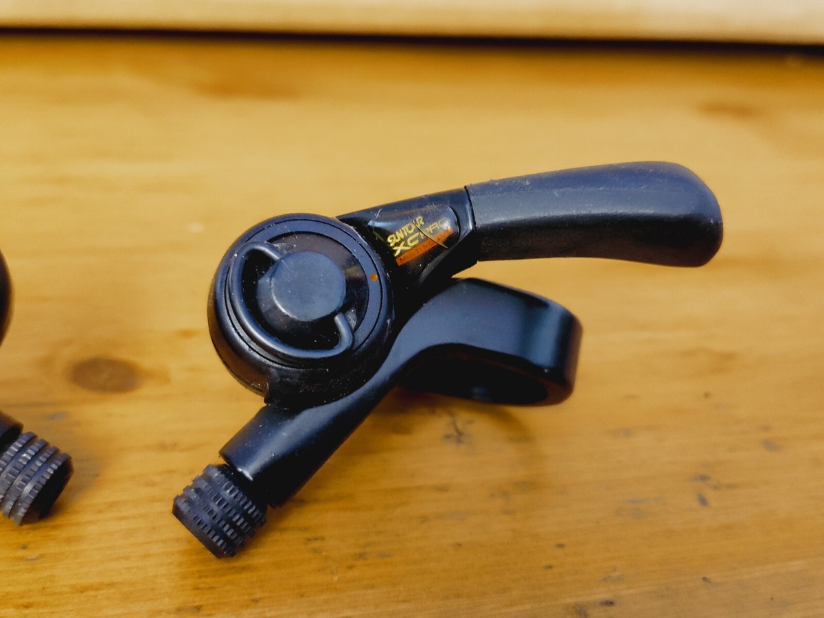 Vintage Suntour XC Pro Accushift Thumb Shifters 3x7 MTN Bike | eBay