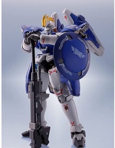 METAL ROBOT Spirits SIDE MS Tallgeese II - Action Figure In Pressofuso, Altezza 14 Cm, Con Pistola Dover E Scudo - Accessori Inclusi