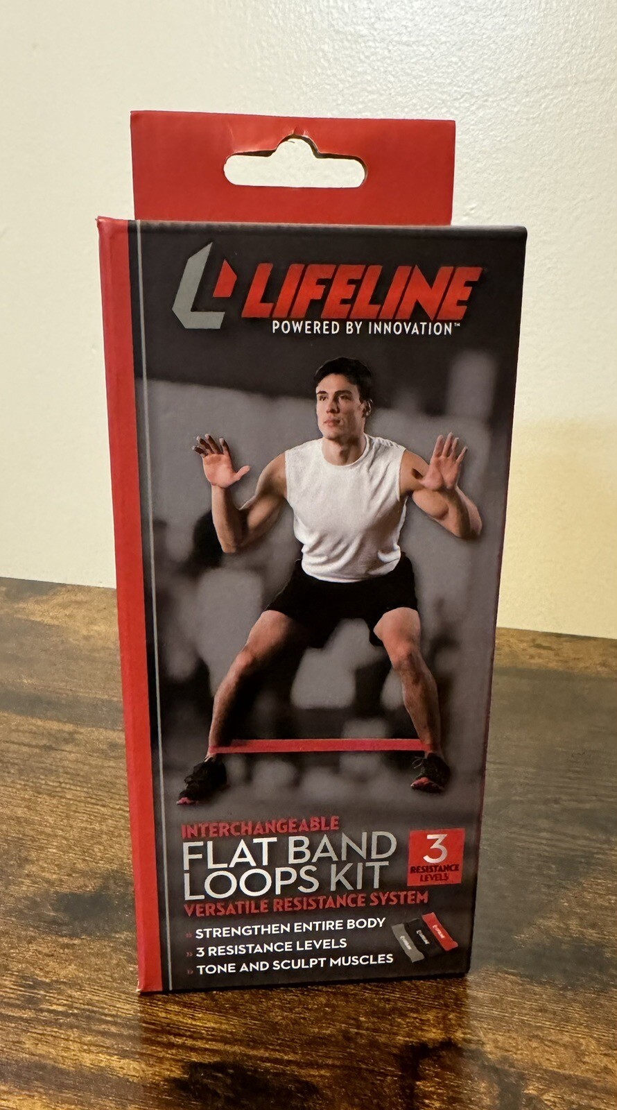 Lifeline Flat Band Loops Kit~3 Resistance Levels~Versatile Resistance System~NEW