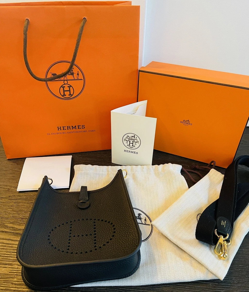 Brand New Hermes Evelyne TPM Noir