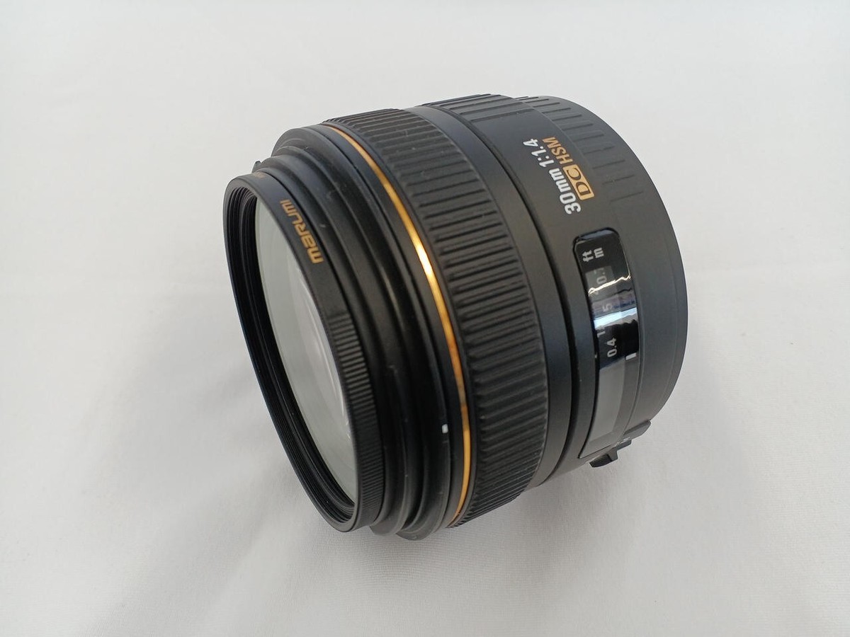 Sigma AF 30mm F/1.4 EX DC HSM Wide Angle Nikon F Mount From JAPAN 