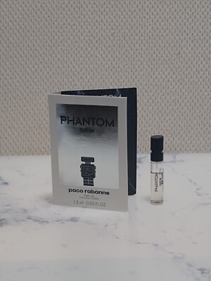Paco Rabanne Phantom PARFUM Spray .05oz, 1.5ml New in Card 