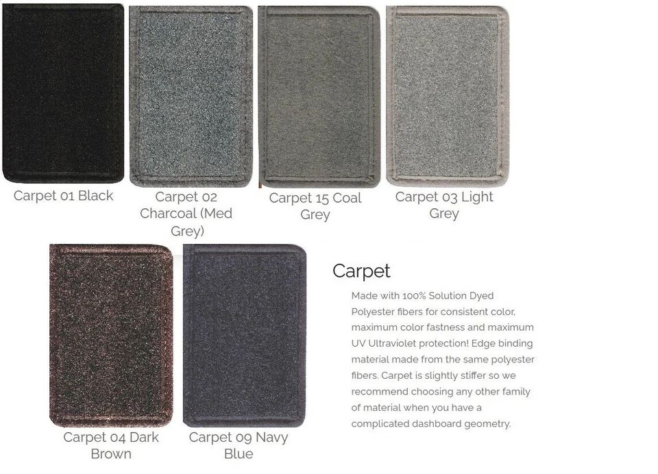 Custom Fit Dash Cover for Saab 9.5 2000 - 2003 - Pick Color - DashBoard 36-08 - Image 2 of 4