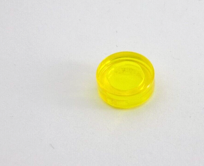 30 LEGO Transparent-Yellow Round Tile x (35380 98138) (30