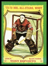 1973-74 Topps #90 Tony Esposito Chicago Blackhawks NR-MINT SET BREAK!