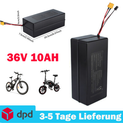 36V 10Ah E bike Pedelec Akku Li-Batterie Für JETSON Axle X Elektrofahrrad DE