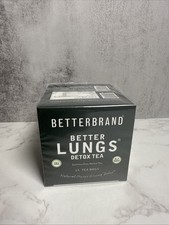 Betterbrand Better Lungs Herbal Detox Tea  Lung Cleanse with Mullein Leaf Ginse