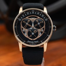 Audemars Piguet Code 11.59 15212NR Starwheel Rose Gold Black Aventurine Dial NEW