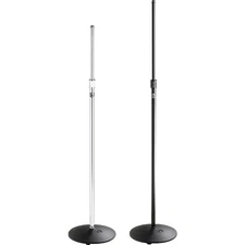 Atlas Sound MS-12C Round Base Mic Stand Ebony