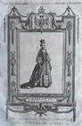 1785 Queen Charlotte the queen consort of King George III of Great Britain Print