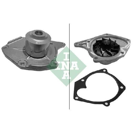 Wasserpumpe MotorküHlung FüR Dacia Sandero BS 1.5 08 Bis 26 INA Original-image