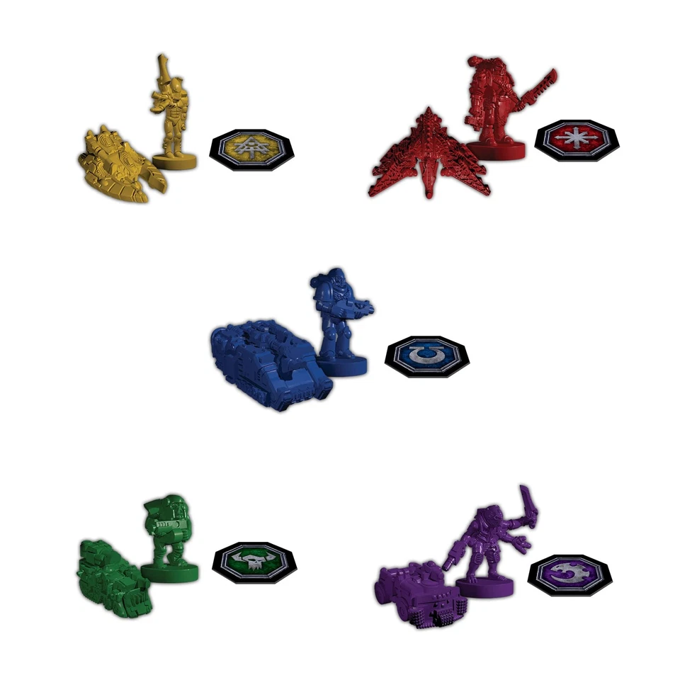 Warhammer 40K Risk Strategy Board Game - The Grimdark Game of Strategic Conquest - Image 4 of 4
