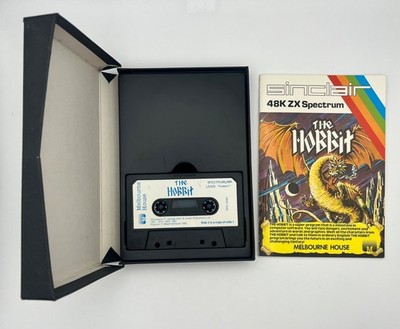 Melbourne House Der Hobbit ZX Spectrum 48K Spielkassette 1982 mit Anleitung