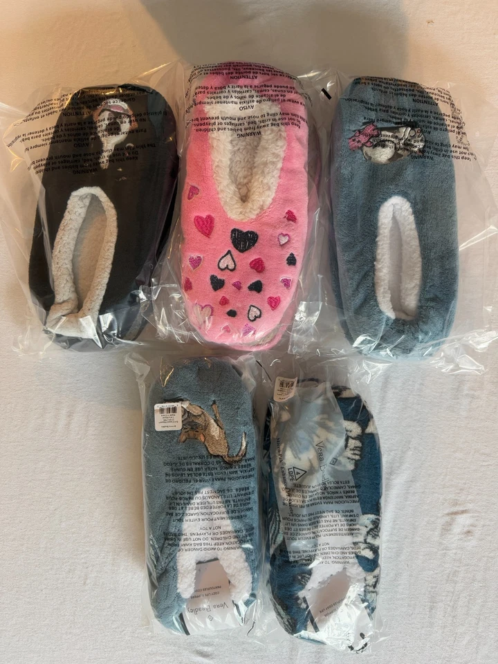 ZAPATILLAS VERA BRADLEY SUAVE POLAR GRANDES NUEVAS Y USADAS (L) Foto 2 de 2