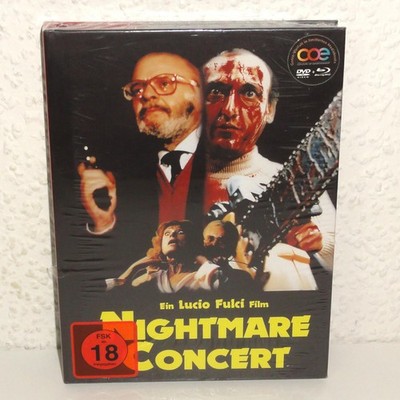 Blu-Ray Mediabook Nightmare Concert (1990) Uncut FSK18 Kult Horror Lucio Fulci