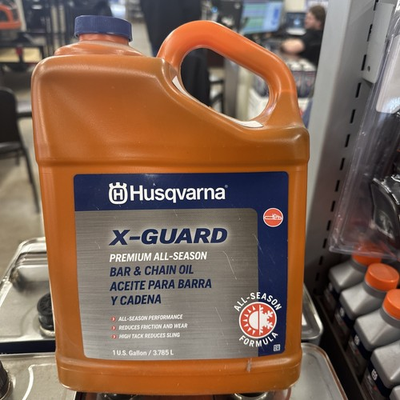 #ad Genuine OEM Husqvarna 593152802 X Guard Bar amp; Chain Oil 1 Gallon $22.99