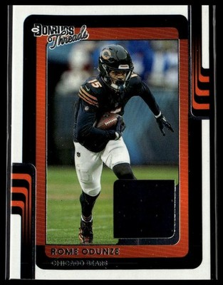 2025 Donruss #DTH-ROE Rome Odunze Donruss Threads