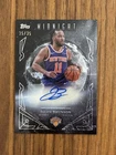 Jalen Brunson 2025-26 Topps Midnight Sun Signatures Auto (35/35) bookend!!!!